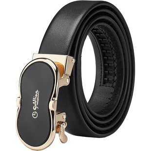 金利来时尚百搭真皮自动扣皮带2026新款优雅女士牛皮腰带简约潮