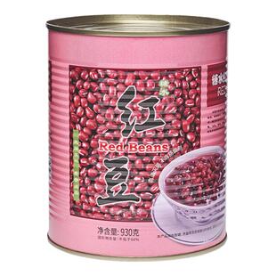 太湖美林红豆罐头即食蜜豆950G奶茶甜品专用熟赤豆免煮糖水红豆