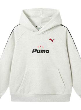 PUMA彪马男童秋季连帽长袖卫衣