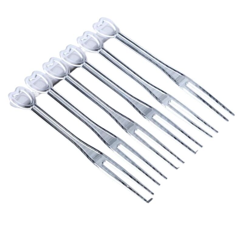 【50根 大号】一次性爱心型水果叉