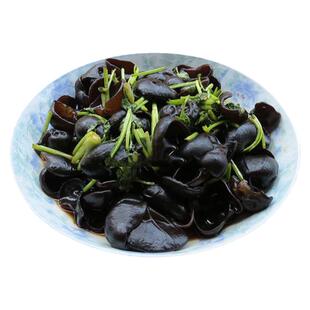 福建武夷山特产 一级野外生长小黑木耳干货 椴木云耳碗耳岩耳250g