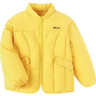 巴拉巴拉男童女童棉服儿童短款加厚外套冬季新款童装小童宝宝棉袄