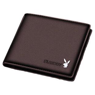 正品花花公子钱包男士短款商务青年皮夹短款钱包驾驶证男学生钱夹