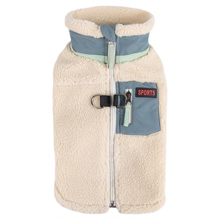 宠物棉衣中型犬狗狗衣服冬装柯基柴犬外套保暖2025新款羊羔绒马甲