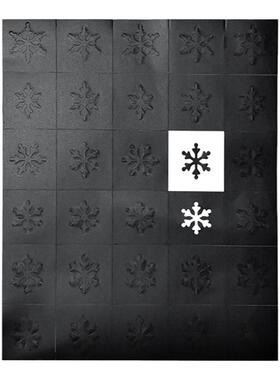 萝莉溚雪花蝴蝶镂空喷绘美甲工具
