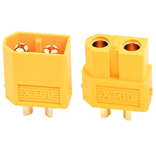 xt60公母插头 防水固定护套并联防打火转t型品字带信号 航模端子
