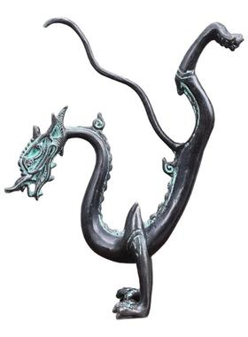 青铜器立龙走龙铜龙摆件