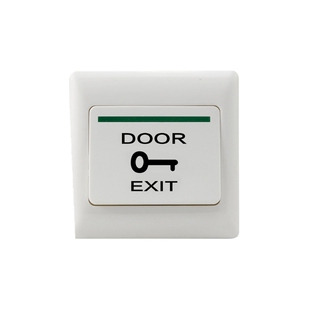 门禁出门按钮出门开关86盒出门按钮86盒金属不锈钢开关门禁开禁配