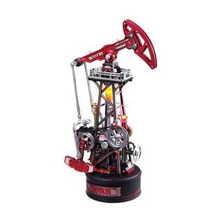 若客工业之城摩斯电报机领航灯塔男孩生日礼物10新年金属模型男生