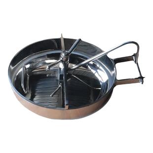 科南新款卫生级抛光 内开式椭圆盖方形304316L材质 YAC不锈钢人孔