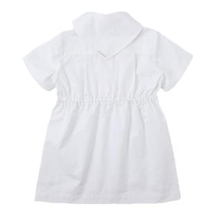 BENebene设计师联名款纯棉夏中大童连衣裙中长高级感短裙女童裙子