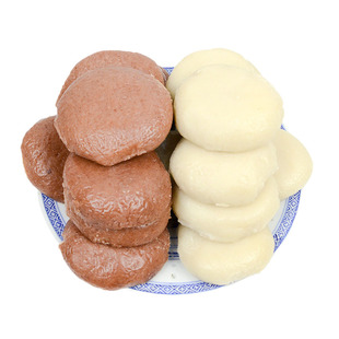 手工年粑武穴特产糯米过年糕红高粱巴枕头糍粑湖北蕲春浠水真空装