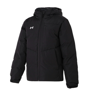 UA/安德玛羽绒服男装女装635蓬90白鸭绒防风保暖连帽羽绒夹克外套