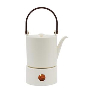 ZENS哲品 全季酒店同款温茶壶暖茶炉底座蜡烛加热提梁壶围炉煮茶