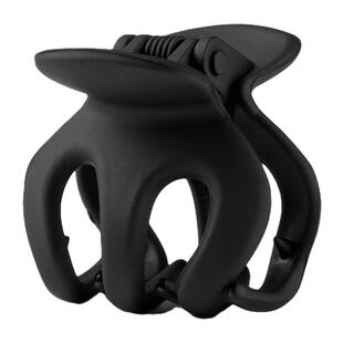 高马尾固定神器黑色小号发夹女后脑勺丸子头抓夹南瓜夹子发卡头饰