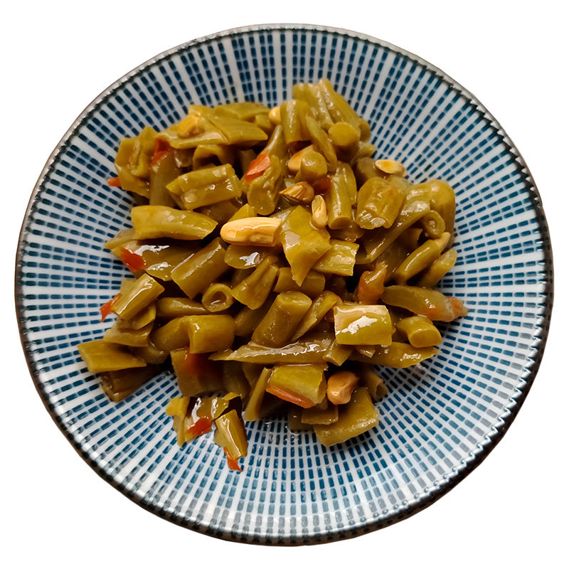 湖南特产香辣酸豆角拌面拌粉