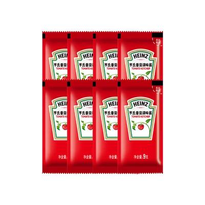 亨氏番茄酱0脂肪不添加防腐剂儿童蕃茄沙司小包装家用商店用批发