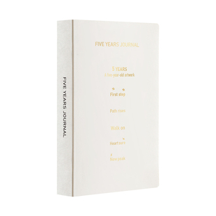 胶卷五年日记ppi速干白瑶纸自填日期五年笔记本时光本子手帐精装日程本手账笔记本A5创意礼品五年日记本正品