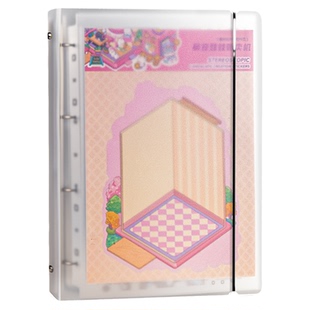 造景贴纸收纳册卡册a4一宫格高颜值ins风相册活页内页拍立得明信片明星小卡A5大尺寸大号收藏收集册微缩场景