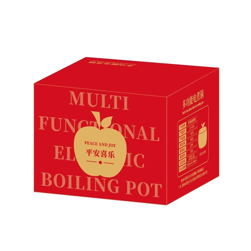 多功能欧规电煮锅电火锅家用一体式宿舍泡面锅小礼盒装不粘锅电锅