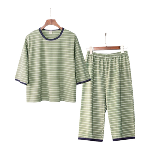 胖男童睡衣薄款加肥加大码宽松中大童儿童春夏季胖男孩家居服套装