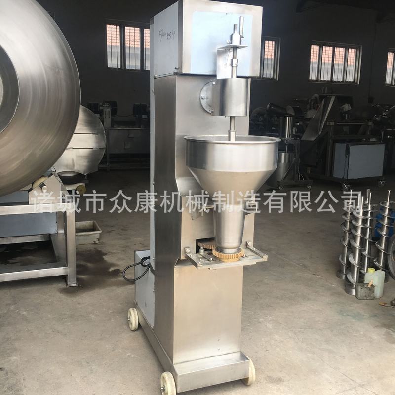 撒尿牛丸丸子机潮汕牛肉丸子成型机 面粉丸子机 全自动实心肉圆机