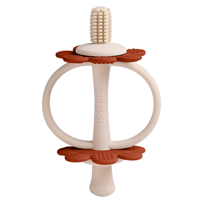 haakaa花朵牙胶磨牙棒婴幼儿防吃手小月龄3到6个月以上宝宝咬咬胶