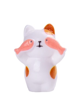 可爱小猫挂件造景装饰摆件