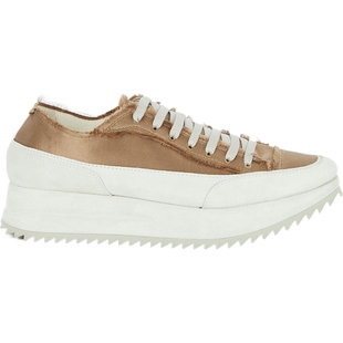 【38开门红】Pedro Garcia 女士缎布皮革厚底运动鞋