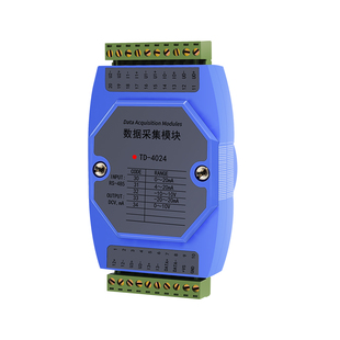 485转4-20mA/±10V模拟量输出通道扩展模块Mudbus RTU泰华TD-4024