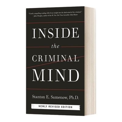 英文原版 Inside the Criminal Mind 犯罪心理分析 修订扩展版 Stanton Samenow斯坦顿·萨梅洛 英文版 进口英语原版书籍