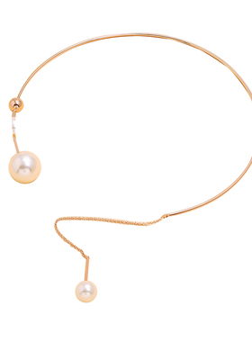 过渡性感夸张流苏小众设计项链