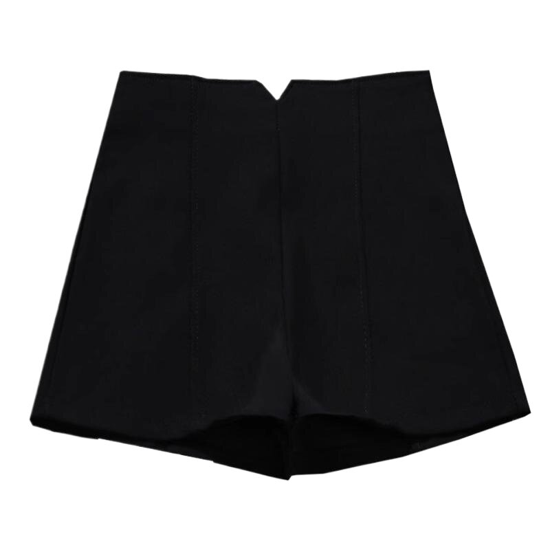 黑色西装短裤女高腰夏显瘦休闲