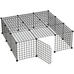 宠物围栏狗栅栏室内挡拦狗狗猫咪门栏栅笼铁网围栏防越狱隔离门网