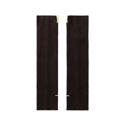 AR纯色踩脚堆堆袜套保暖