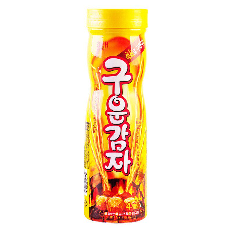 韩国进口海太牌烤薯棒饼干炭烤薯条薯棒脆薄酥性饼干零食同款小吃