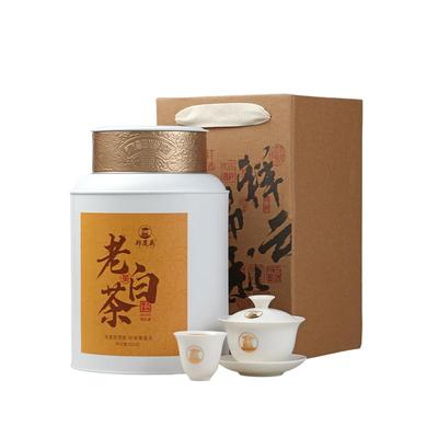 郑莲英茶叶2018福鼎老白茶罐装