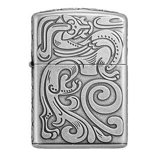 ZIPPO官方旗舰店之宝正品龙凤和鸣防风煤油打火机送男友生日礼物