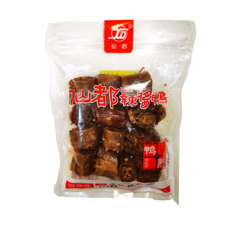 仙都酱鸭板鸭仙都湖南特产辣酱鸭
