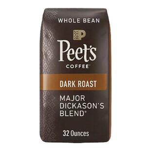 美国直邮Peet's Coffee皮爷迪卡森少校手冲深度烘焙咖啡豆907g