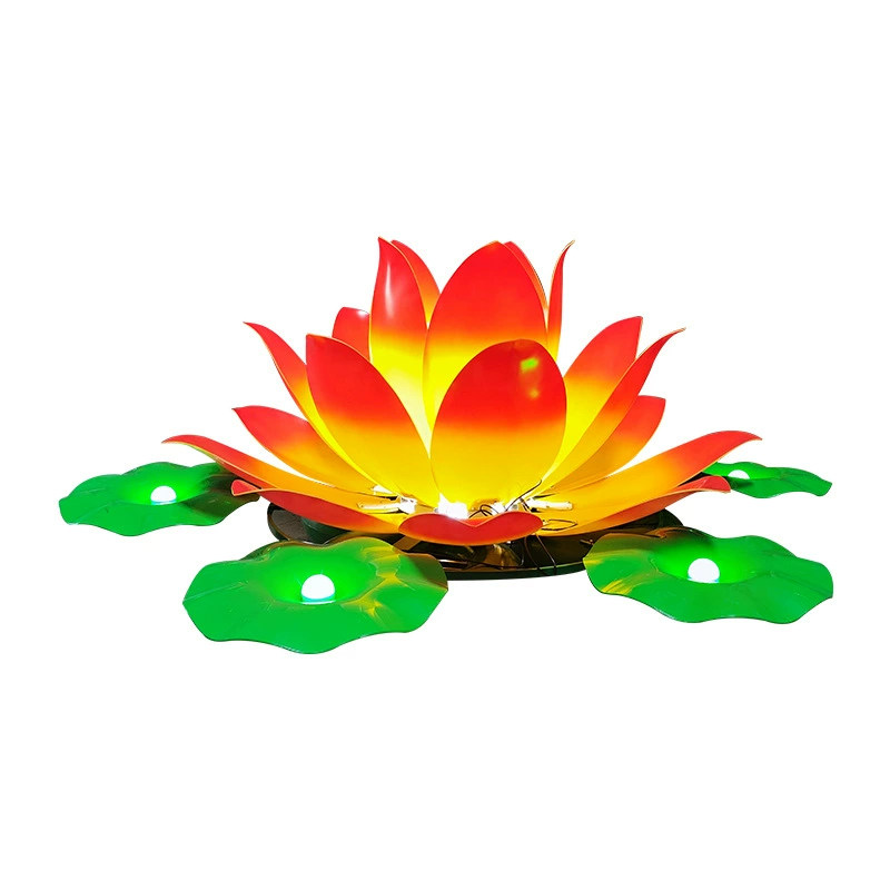 大型莲花灯景观亮化装饰灯