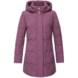 2025新款中老年羽绒服女短款洋气妈妈装加厚保暖白鸭绒冬季外套女