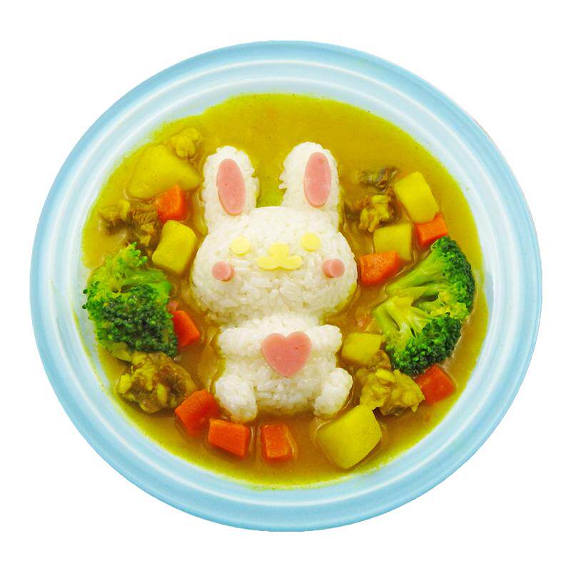 可爱兔子造型饭团模具diy咖喱饭
