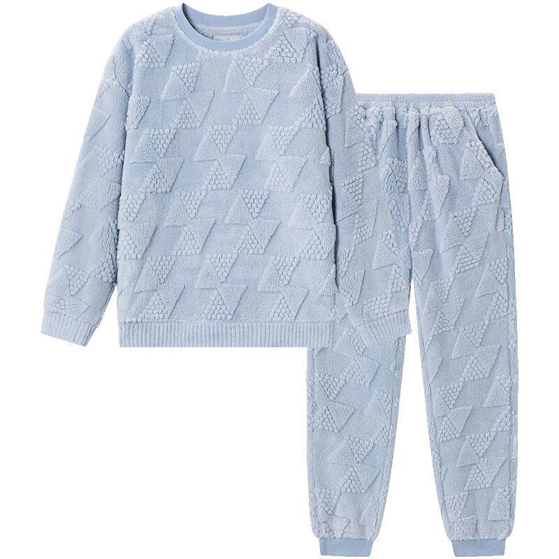 舒雅女士舒棉绒家居服套装