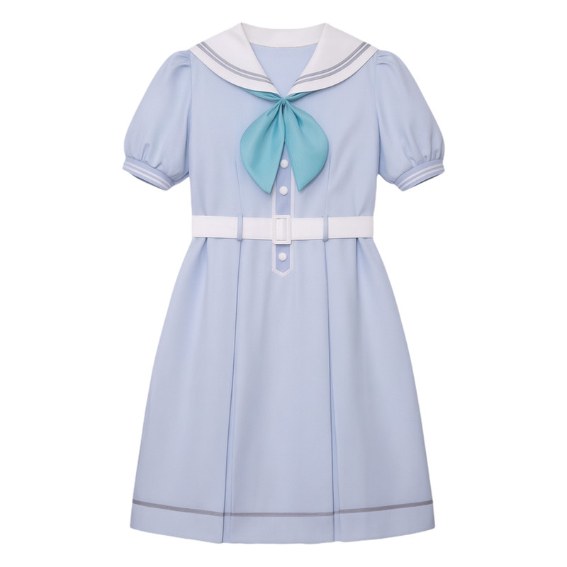 莲团莲之空女学院连衣裙cosplay