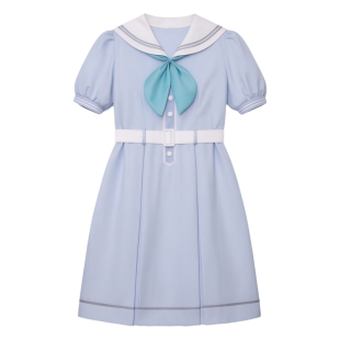 「叽腿手作」莲之空女学院夏服JK连衣裙lovelive莲团这不是cos服