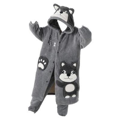 2025年新款男睡衣秋冬季加厚睡袍