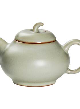 汝窑泡茶壶周泽堂陶瓷粉青复古