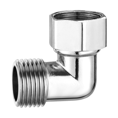 全铜4分活接弯头万向接头