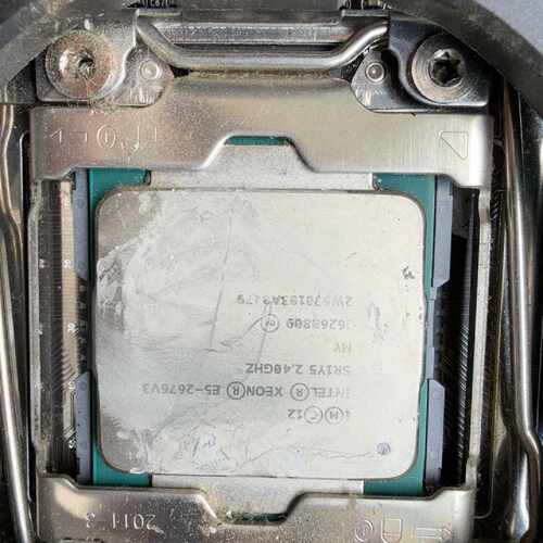 Intel Xeon E5-2676v3处理器华硕X99H